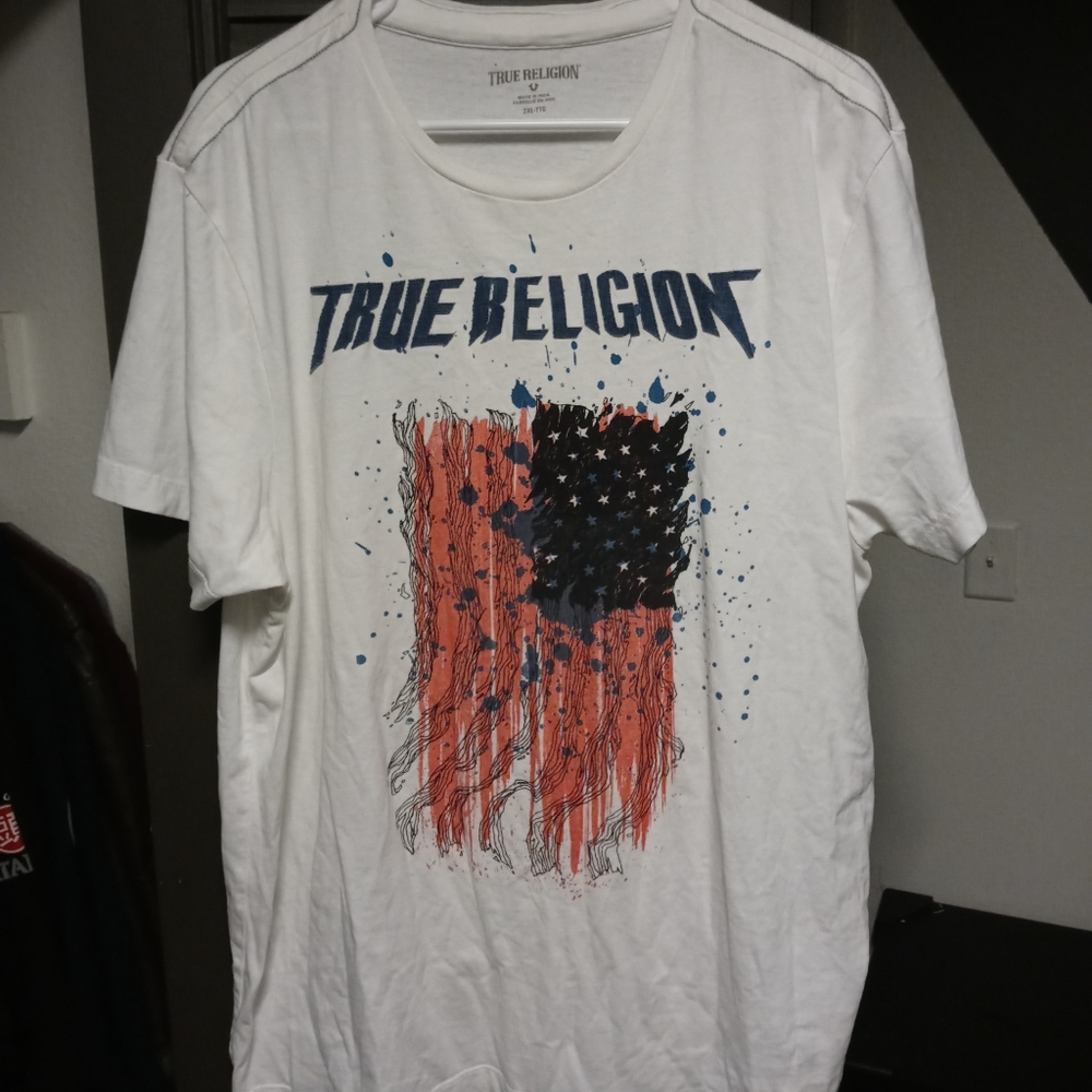 True Religion mens 2XL t shirt